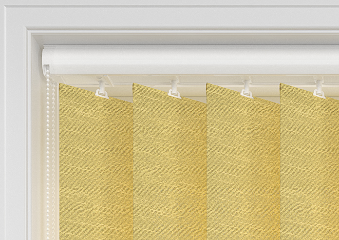 Savona, Lustrous Yellow - Vertical Blind - Image 10